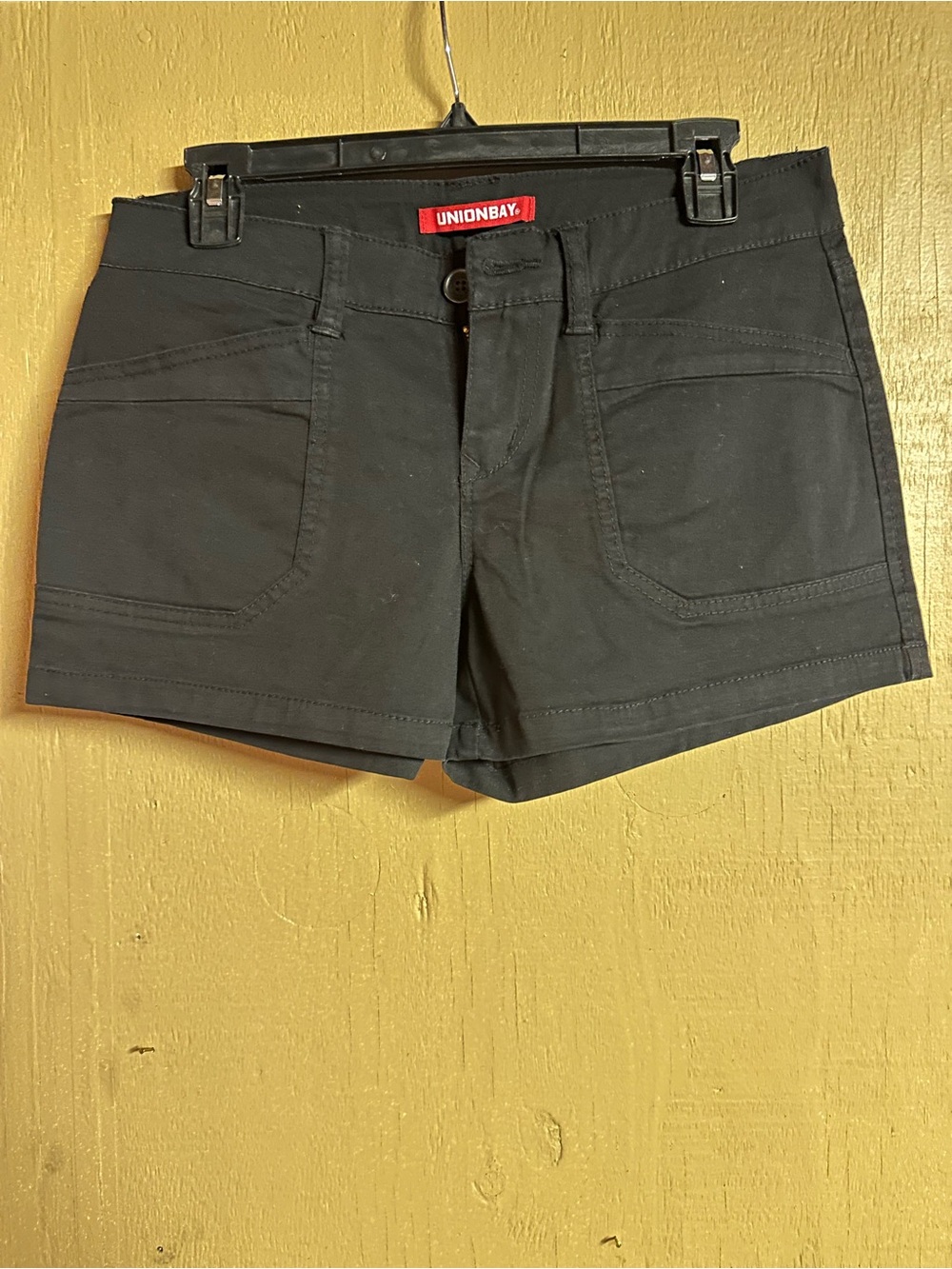 UNIONBAY Black Women’s Stretch Jean Shorts